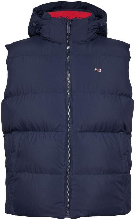 TOMMY JEANS Bodywarmer TJM ESSENTIAL DOWN VEST EXT afneembare capuchon met trekkoord - Foto 4