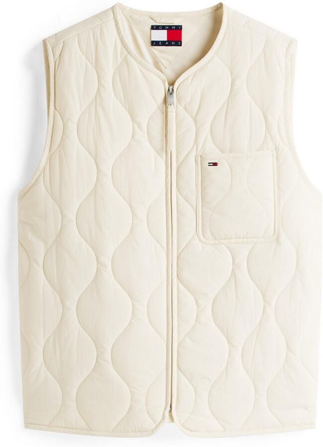 TOMMY JEANS Heren Jassen Tjm Quilted Vest Ext Wit - Foto 9