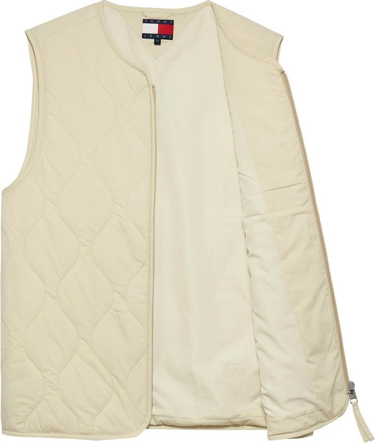 TOMMY JEANS Heren Jassen Tjm Quilted Vest Ext Wit - Foto 6