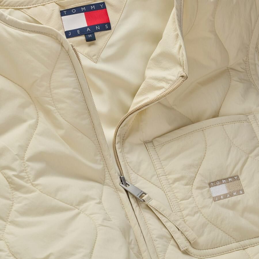 TOMMY JEANS Heren Jassen Tjm Quilted Vest Ext Wit - Foto 5