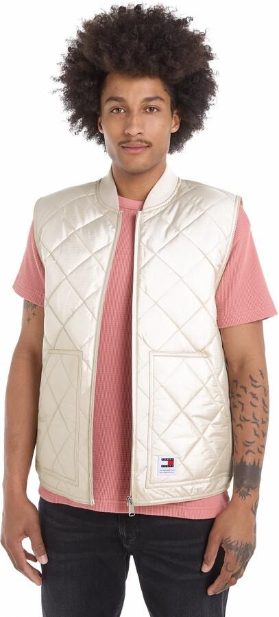 TOMMY JEANS Bodywarmer TJM REG ENTRY VEST met modieus ruitpatroon - Foto 10