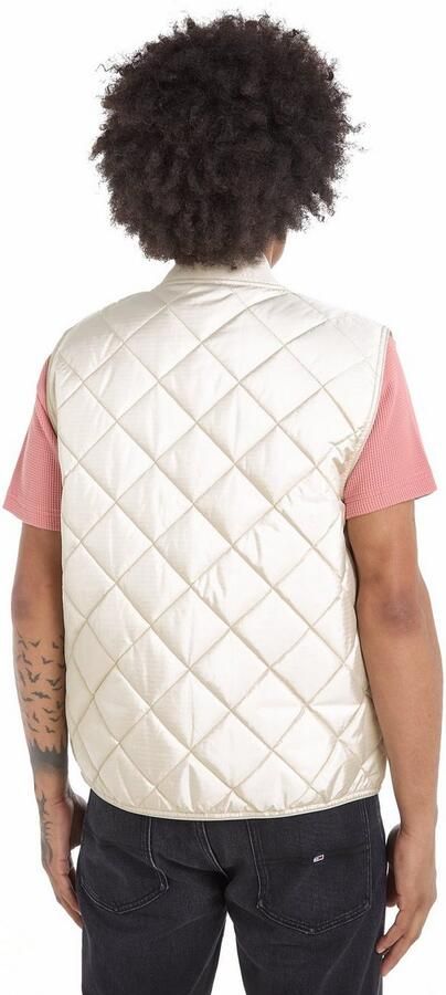 TOMMY JEANS Bodywarmer TJM REG ENTRY VEST met modieus ruitpatroon - Foto 9