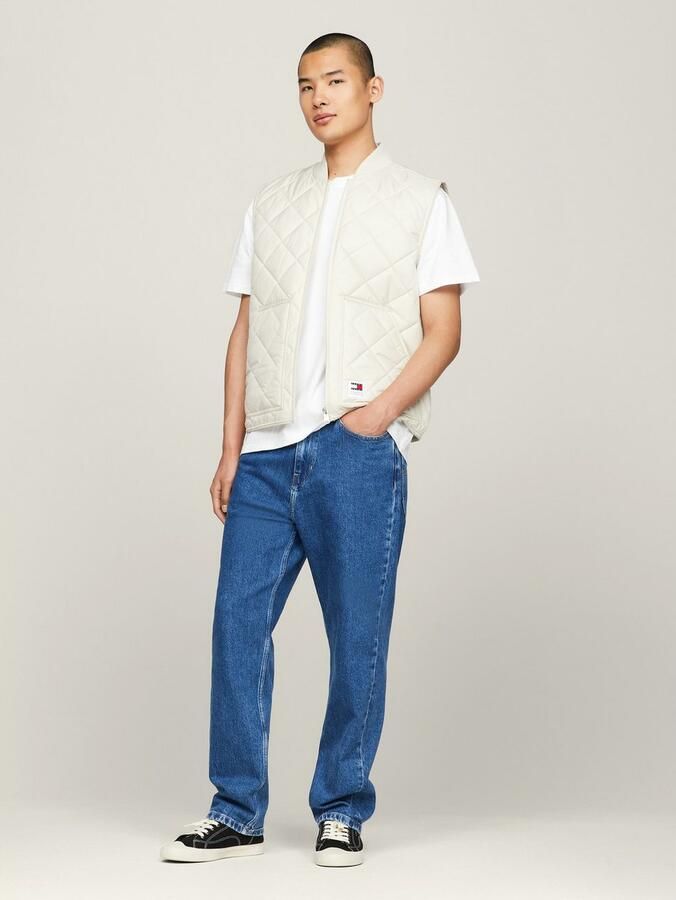 TOMMY JEANS Bodywarmer TJM REG ENTRY VEST met modieus ruitpatroon - Foto 6