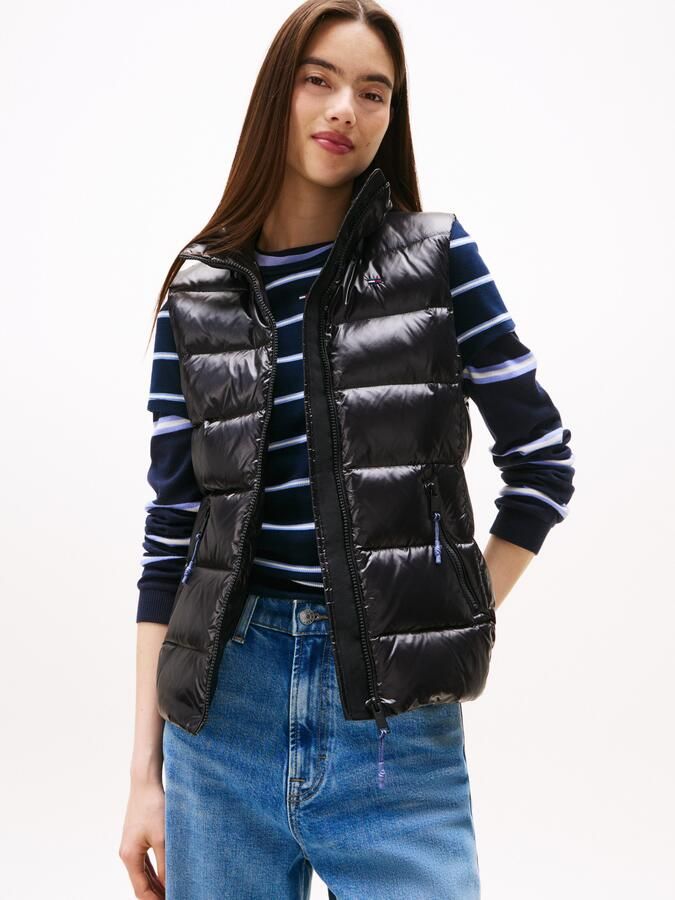 TOMMY JEANS Bodywarmer TJW SLIM ZIP PRINT DOWN VEST - Foto 5