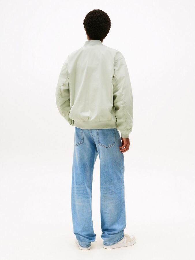 TOMMY JEANS Bomberjack TJM COTTON BOMBER JACKET Pilotenjack vrijetijdsjack overgangsjas opstaande kraag lichtgewicht - Foto 6