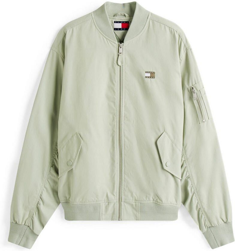 TOMMY JEANS Bomberjack TJM COTTON BOMBER JACKET Pilotenjack vrijetijdsjack overgangsjas opstaande kraag lichtgewicht - Foto 4
