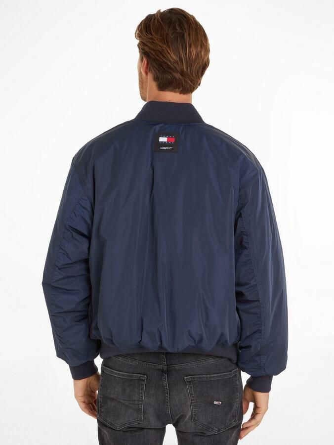 Tommy Jeans Plus Bomberjack TJM ENTRY BOMBER EXT Grote maten met logopatch - Foto 3