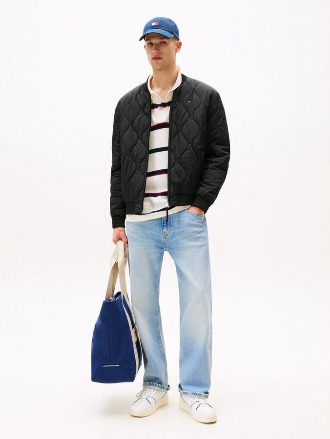 TOMMY JEANS Bomberjack TJM LW QUILTED BOMBER JACKET EXT Pilotenjack vrijetijdsjack met ronde hals - Foto 4