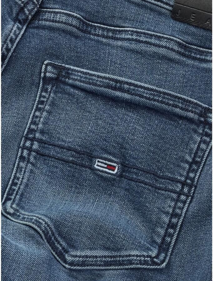 TOMMY JEANS Bootcut jeans SYLVIA HGH FLR Wijd pijpform en logo borduursel op de achterzak