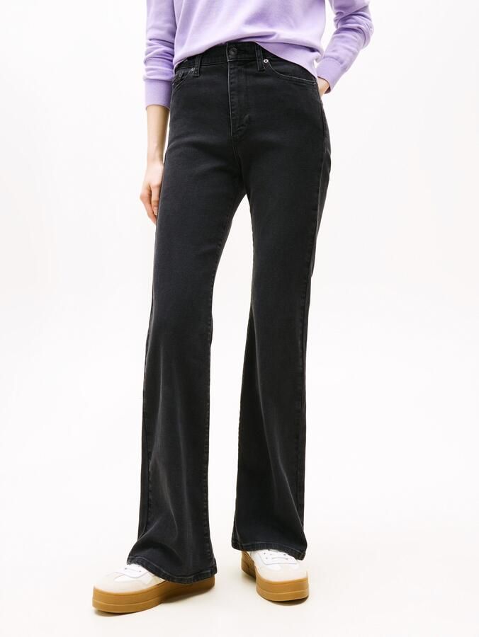 TOMMY JEANS Bootcut jeans SYLVIA HGH FLR Wijd pijpform en logo borduursel op de achterzak - Foto 6