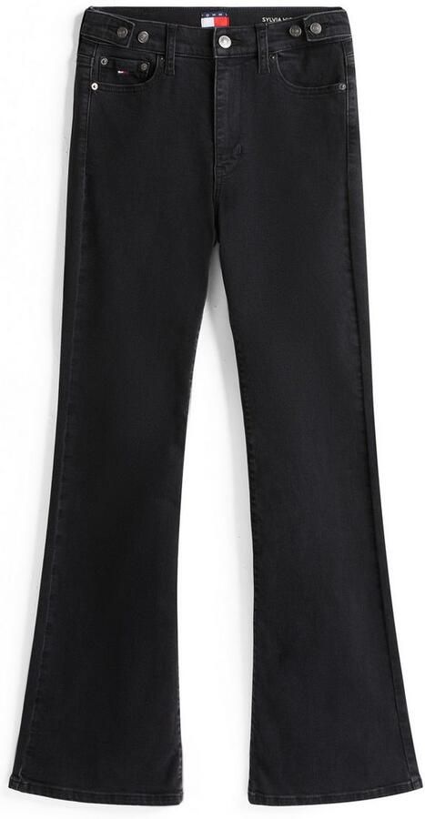 TOMMY JEANS Bootcut jeans SYLVIA HGH FLR Wijd pijpform en logo borduursel op de achterzak - Foto 5