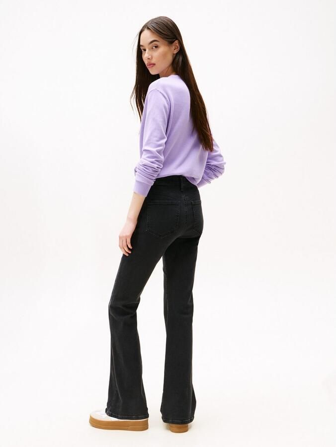 TOMMY JEANS Bootcut jeans SYLVIA HGH FLR Wijd pijpform en logo borduursel op de achterzak - Foto 4