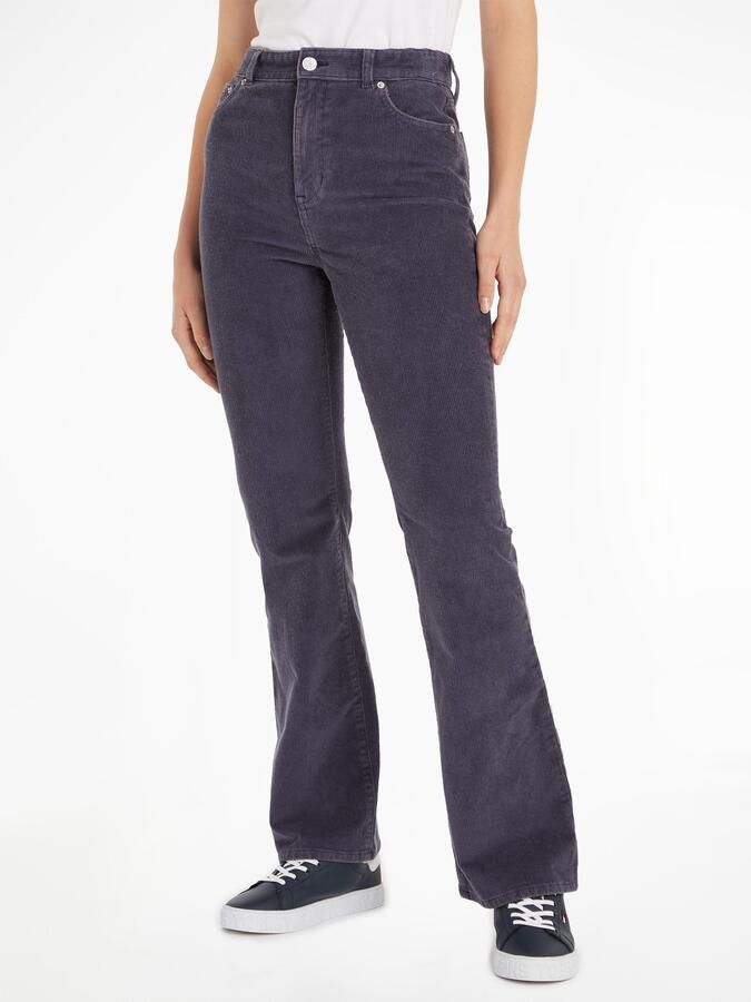 TOMMY JEANS Broek met wijde pijpen TJW SYLVIA HR FLARE WASHED CORD - Foto 5
