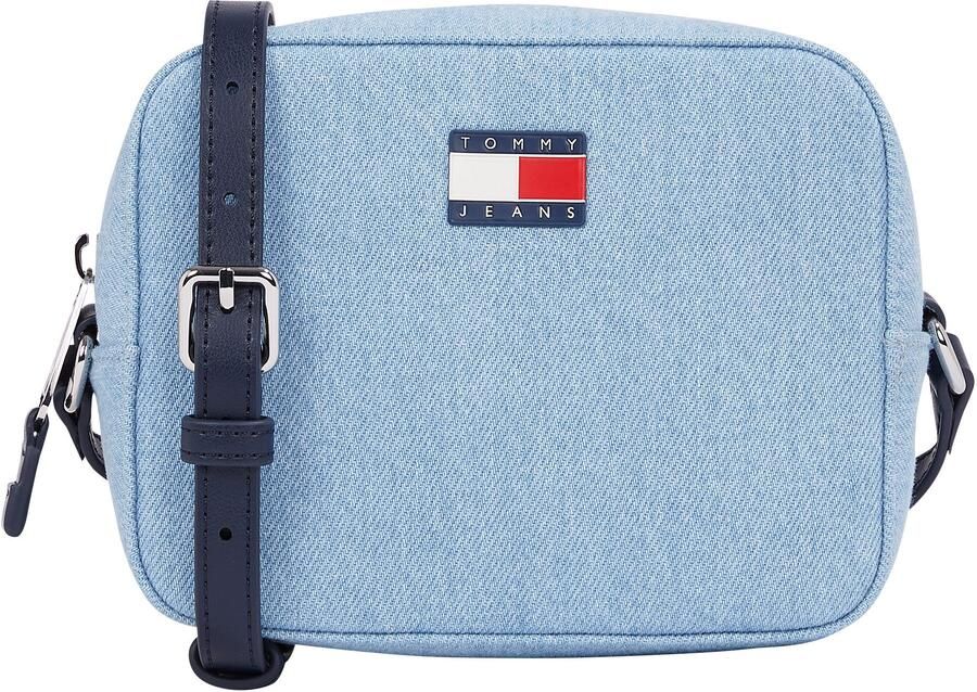 TOMMY JEANS Camerazak TJW ESS MUST CAMERA BAG DENIM dames schoudertas handtas mini tas met logovlag - Foto 5