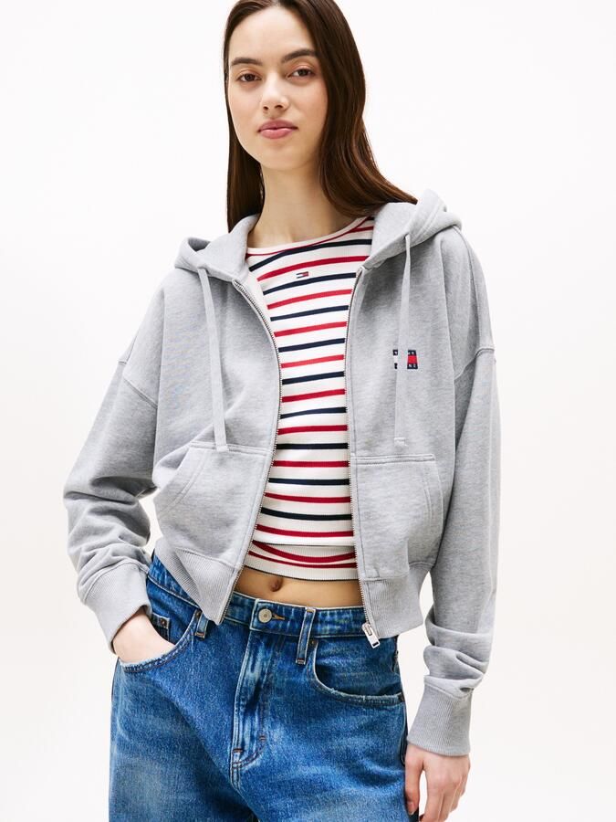 TOMMY JEANS Capuchonsweatvest TJW BXY CRP ZIP THRU HOODIE - Foto 4