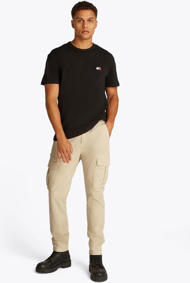 TOMMY JEANS Cargobroek TJM AUSTIN CARGO met geborduurd logo