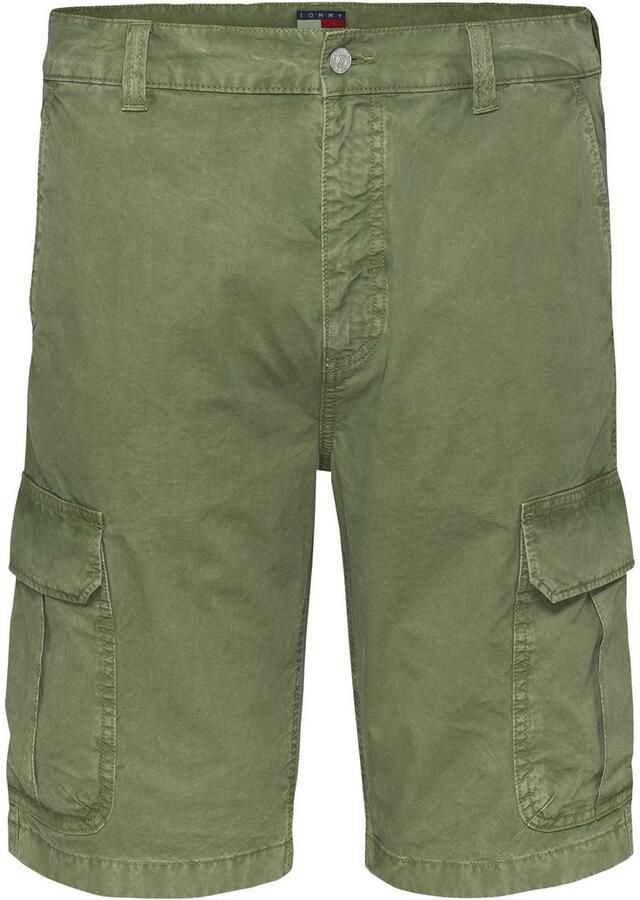 Tommy Jeans Regular fit korte cargobroek van puur katoen model 'OTIS' - Foto 5