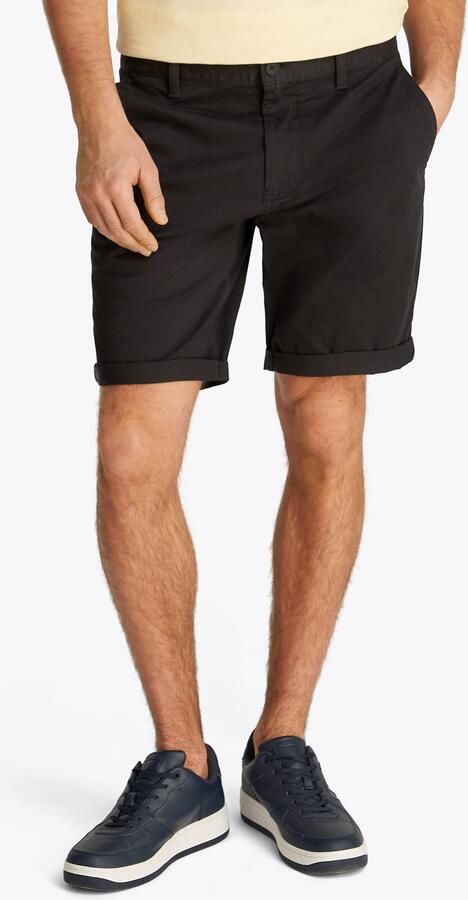 Tommy Jeans Slim fit korte chino van katoenmix model 'SCANTON' - Foto 4