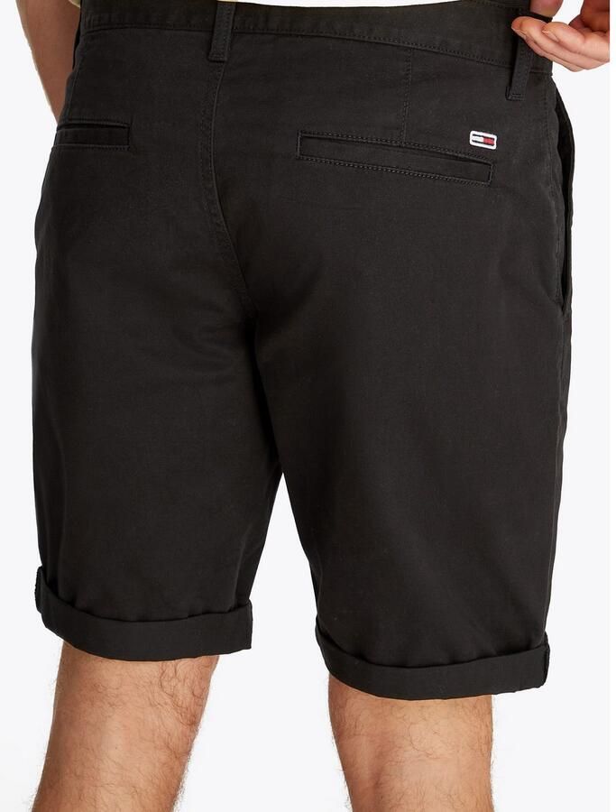 Tommy Jeans Slim fit korte chino van katoenmix model 'SCANTON' - Foto 2