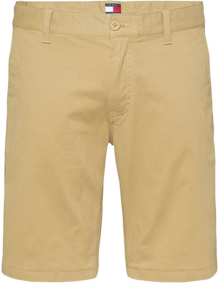 Tommy Jeans Slim fit korte chino van katoenmix model 'SCANTON'