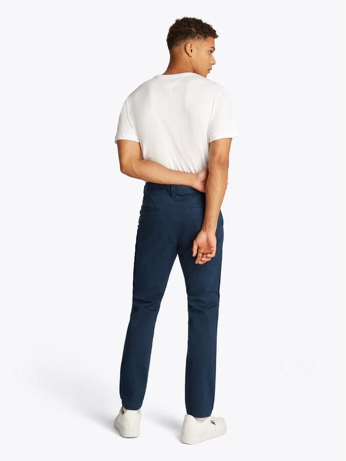 Tommy Jeans Slim Pants Lente Zomer Collectie Katoenmix Blue Heren - Foto 4
