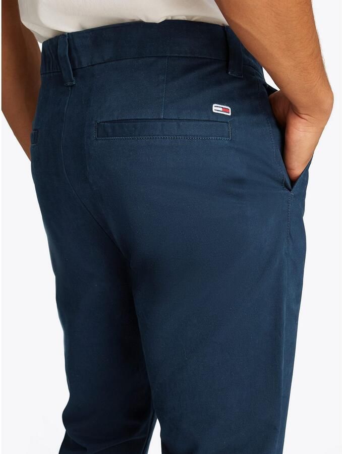 Tommy Jeans Slim Pants Lente Zomer Collectie Katoenmix Blue Heren - Foto 3
