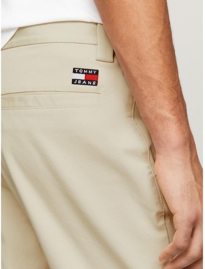 Tommy Jeans Chino met labeldetail