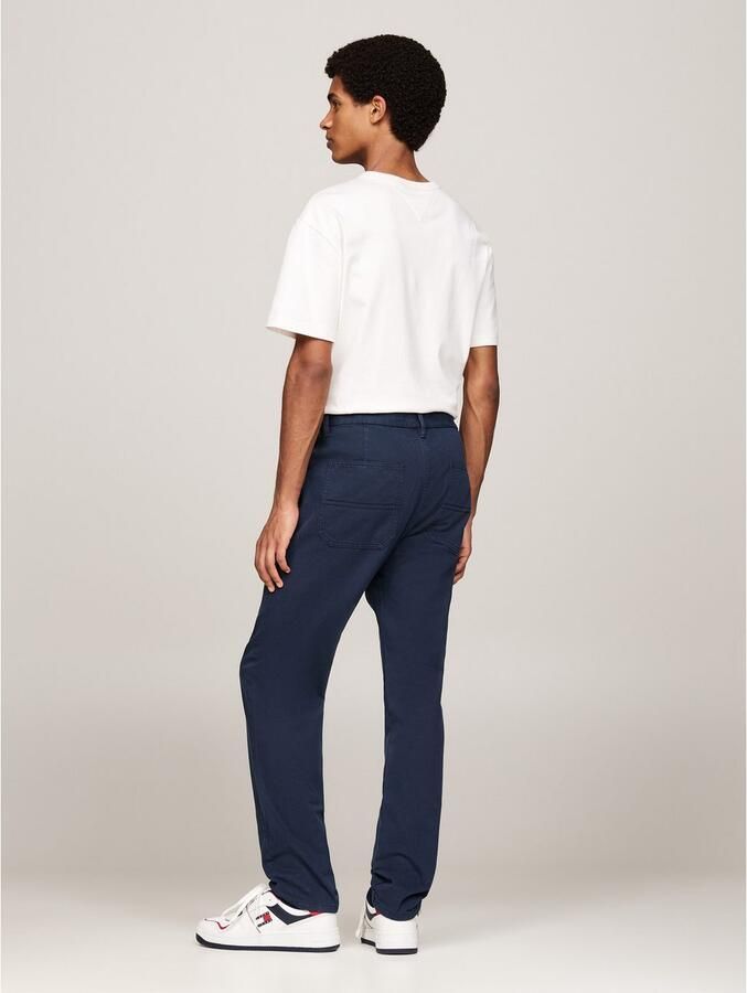 Tommy Jeans Blauwe Chino Broek Casual Stijl Blue Heren - Foto 2