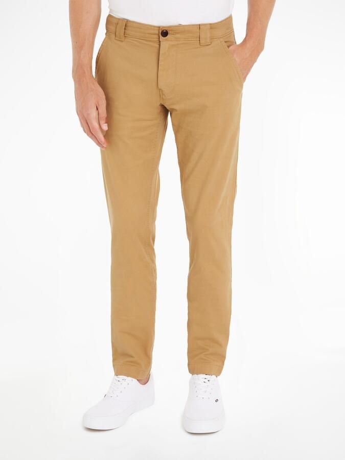 Tommy Jeans Slim fit chino met achterzakken model 'SCANTON' - Foto 3