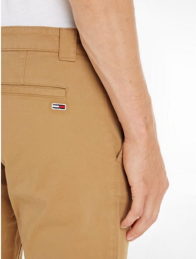 Tommy Jeans Slim fit chino met achterzakken model 'SCANTON' - Foto 4