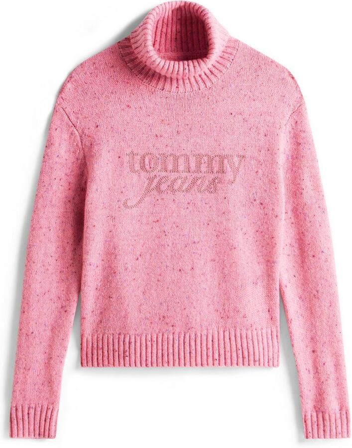 Tommy Jeans Regular fit coltrui met wol model 'NEP'
