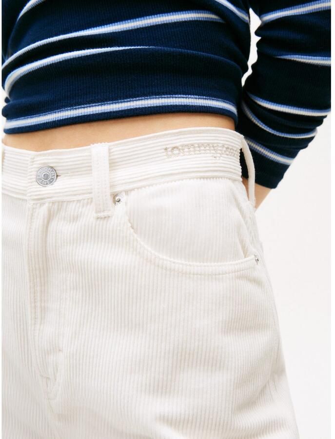 TOMMY JEANS Cordbroek TJW CLAIRE HR WIDE CORD