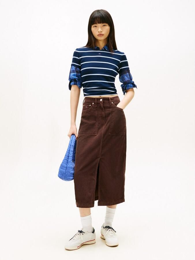 TOMMY JEANS Cordrok TJW CLAIRE UTILITY SKIRT CORD - Foto 2