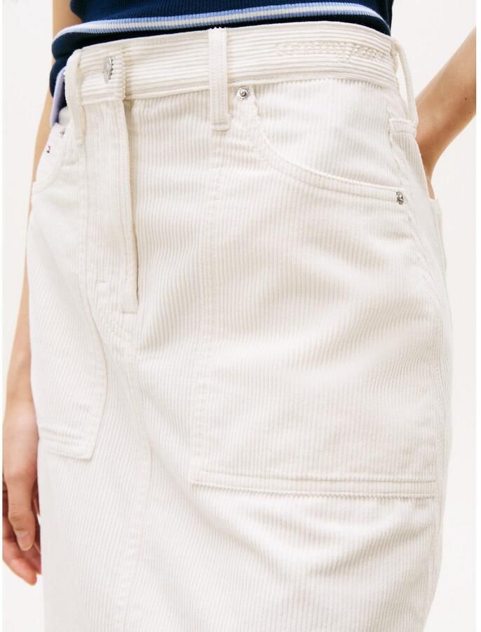 TOMMY JEANS Cordrok TJW CLAIRE UTILITY SKIRT CORD
