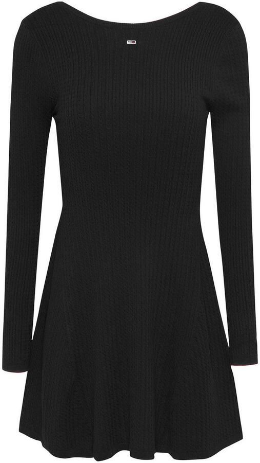 TOMMY JEANS Gebreide jurk TJW F&F CABLE SWEATER DRESS - Foto 4