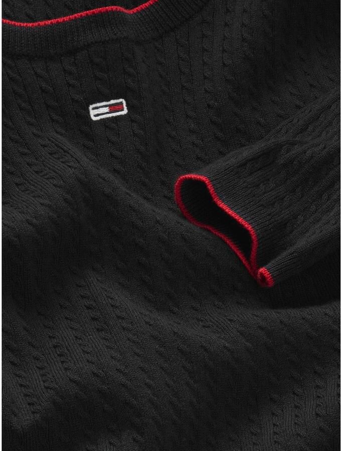 TOMMY JEANS Gebreide jurk TJW F&F CABLE SWEATER DRESS - Foto 2