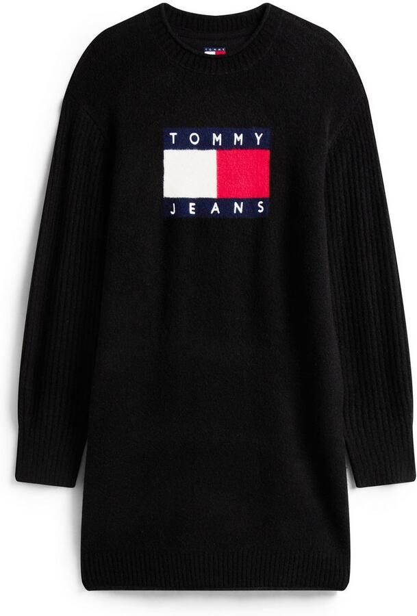 TOMMY JEANS Gebreide jurk TJW FLAG SWEATER DRESS EXT - Foto 4
