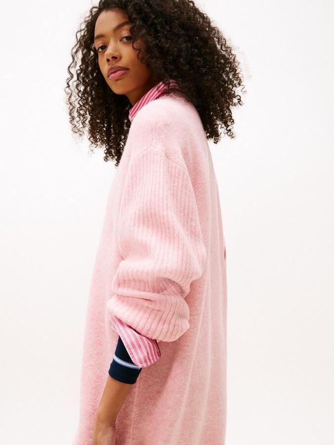 TOMMY JEANS Gebreide jurk TJW FLAG SWEATER DRESS EXT - Foto 2