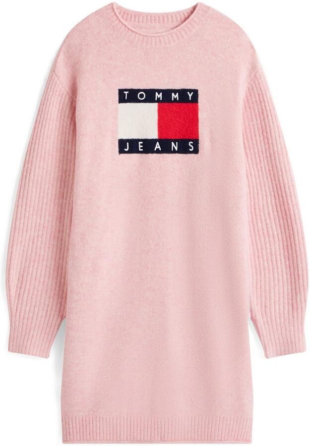 TOMMY JEANS Gebreide jurk TJW FLAG SWEATER DRESS EXT - Foto 4