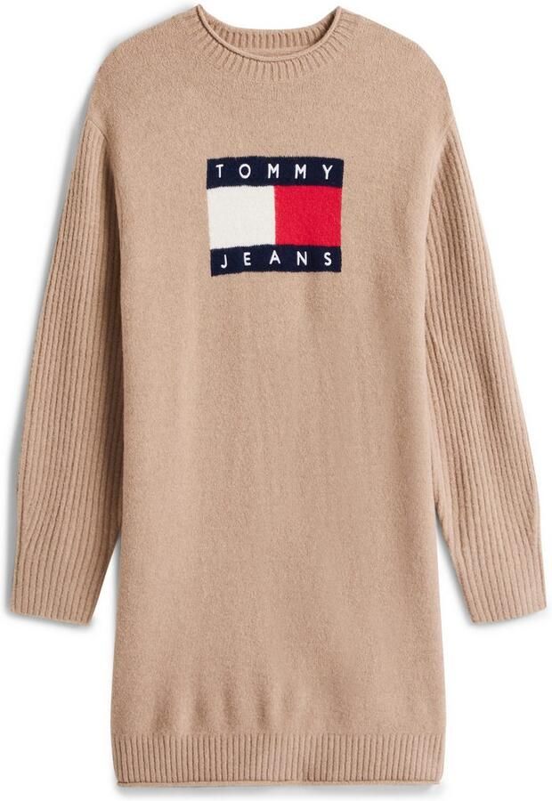 TOMMY JEANS Gebreide jurk TJW FLAG SWEATER DRESS EXT - Foto 4