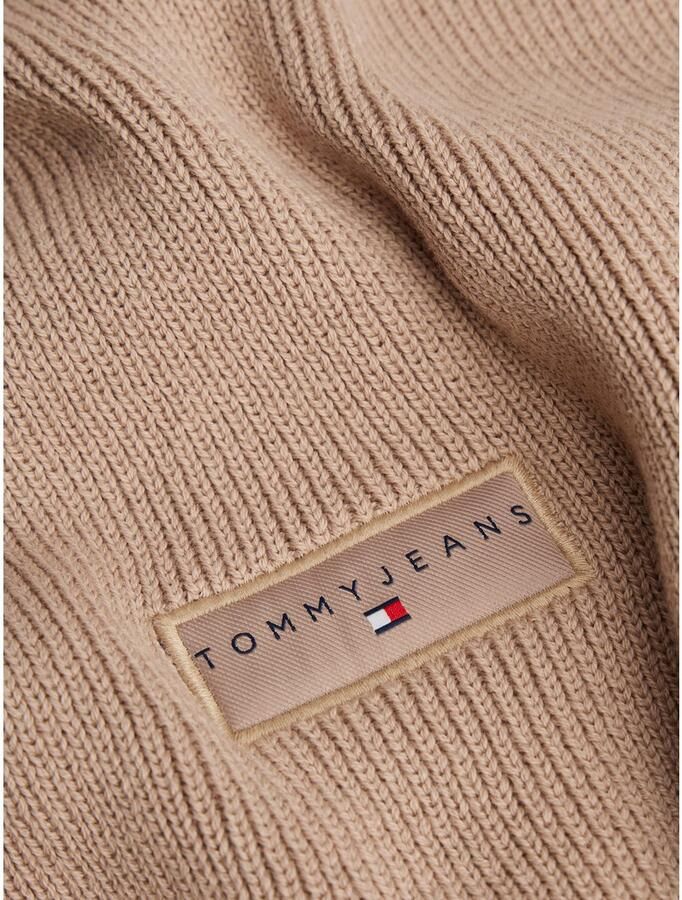 TOMMY JEANS Gebreide sjaal TJM LINEAR in grof breisel