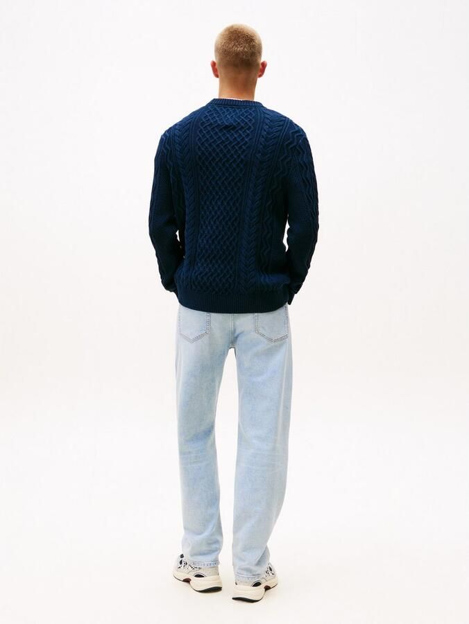 Tommy Jeans Regular fit gebreide pullover van zuiver katoen - Foto 4