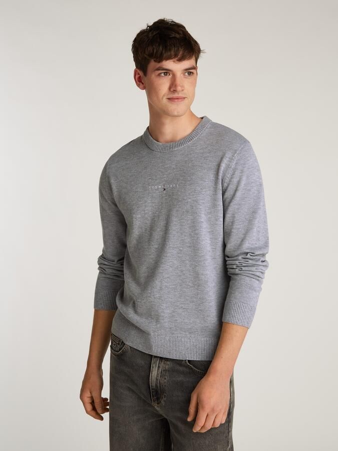 TOMMY JEANS Gebreide trui TJM LINEAR SMALL CHEST SWEATER - Foto 6