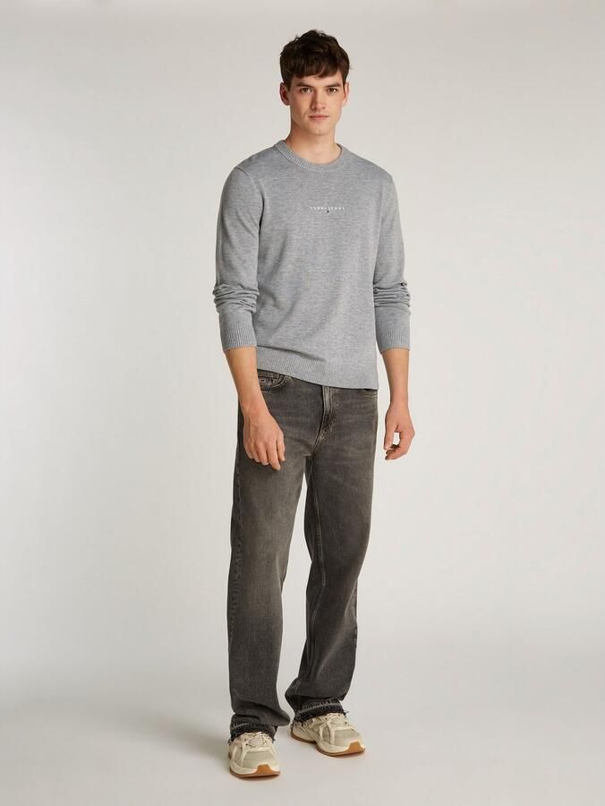 TOMMY JEANS Gebreide trui TJM LINEAR SMALL CHEST SWEATER - Foto 5