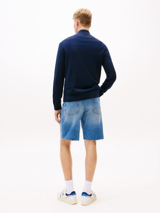 TOMMY JEANS Gebreide trui TJM SLM ESS LIGHT ¼ ZIP SWTR EXT - Foto 4