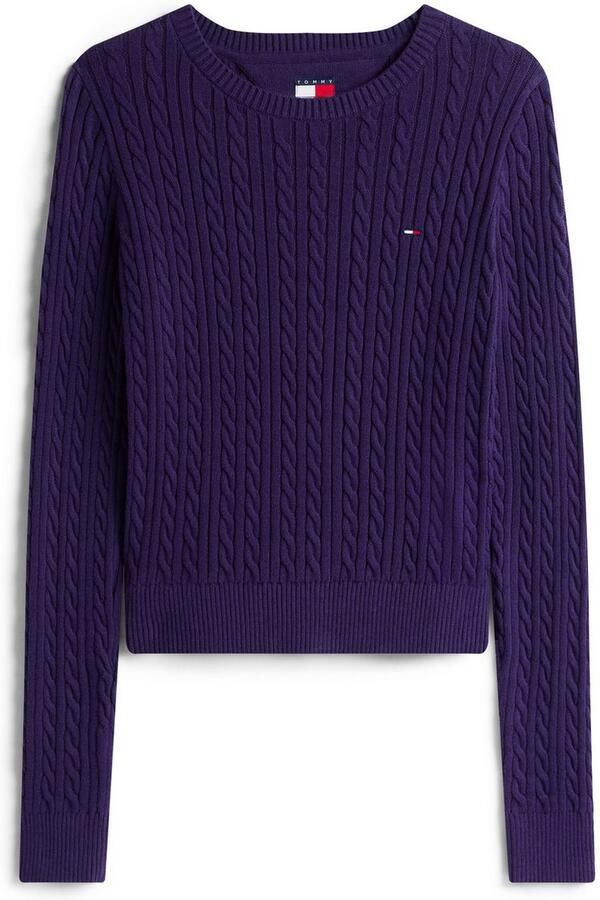 TOMMY JEANS Gebreide trui TJW CABLE ESSENTIAL SWEATER - Foto 4