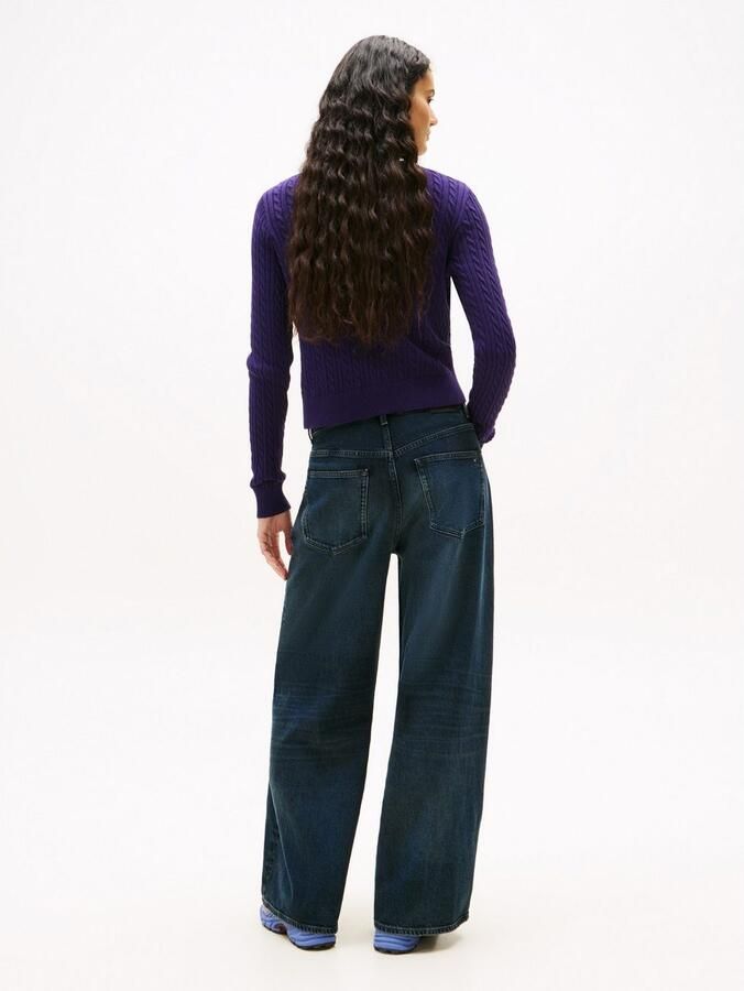 TOMMY JEANS Gebreide trui TJW CABLE ESSENTIAL SWEATER - Foto 3