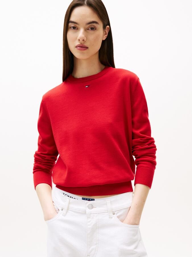 TOMMY JEANS Gebreide trui TJW ESSENTIAL CREW SWEATER EXT - Foto 4