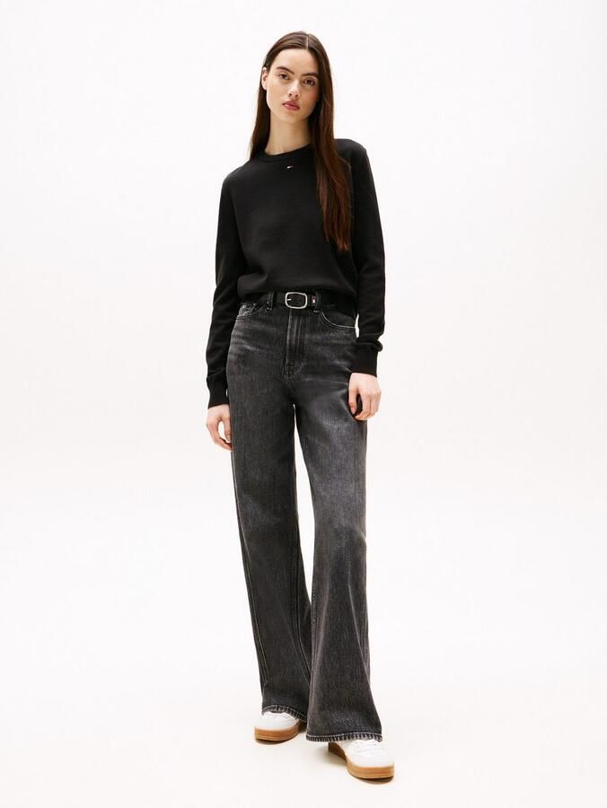 Tommy Jeans Curve Trui met ronde hals TJW ESSENTIAL CREW SWEATER EXT - Foto 3