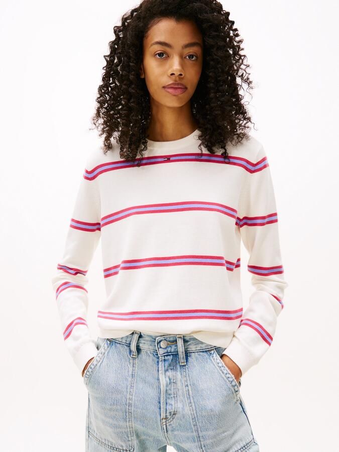 TOMMY JEANS Gebreide trui TJW ESSENTIAL CREW SWEATER EXT - Foto 4